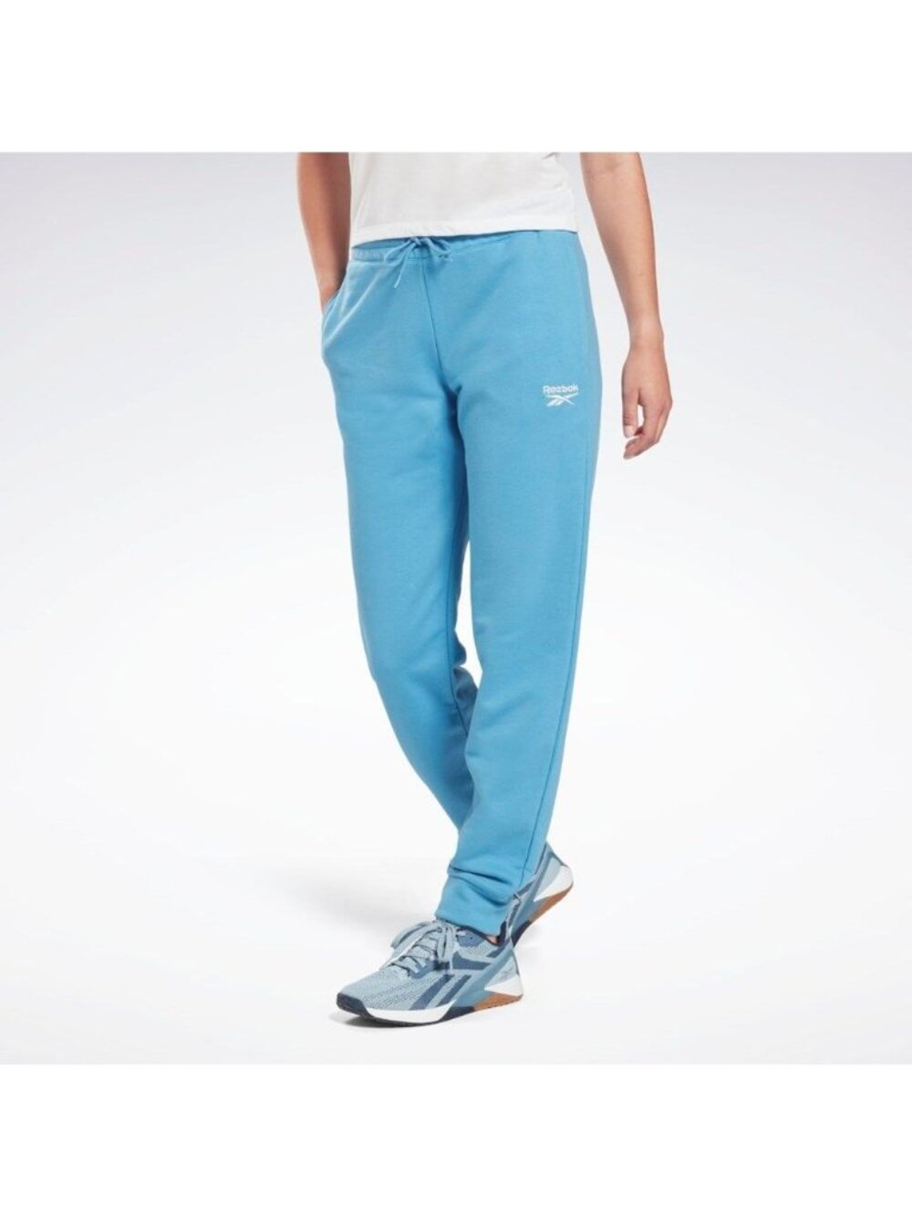 Reebok Reebok Identity Women's French Terry Pants Essential Blue | HE5399, L